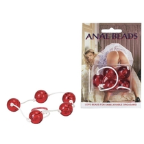 Анальная цепочка с пятью звеньями ANAL BEADS LARGE 135L-CRD-BCDSC