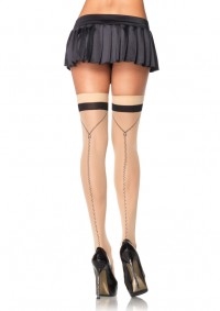 Чулки с рисунком Молния OS LA9155nude